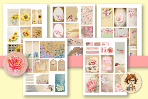 Download Junk Journal Scrapbook Embellishments - Scrapbook Collection