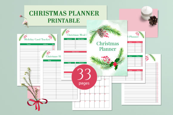 Download Christmas Printable Planner PDF - Planner pdf Collection