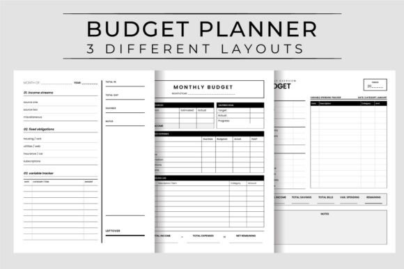 Download Budget Planner PDF Interior - Planner pdf Collection