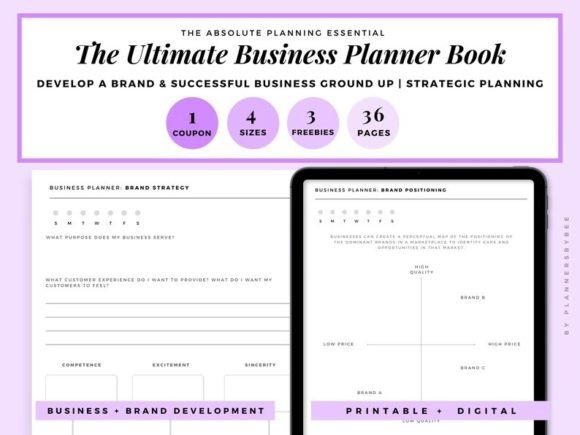Download Business Planner PDF, 2025 Business Plan - Premium Resources